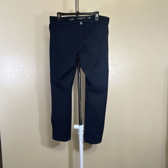 Van Heusen Flex Slim 32x29 Tech Pants Navy - Picture 6 of 16